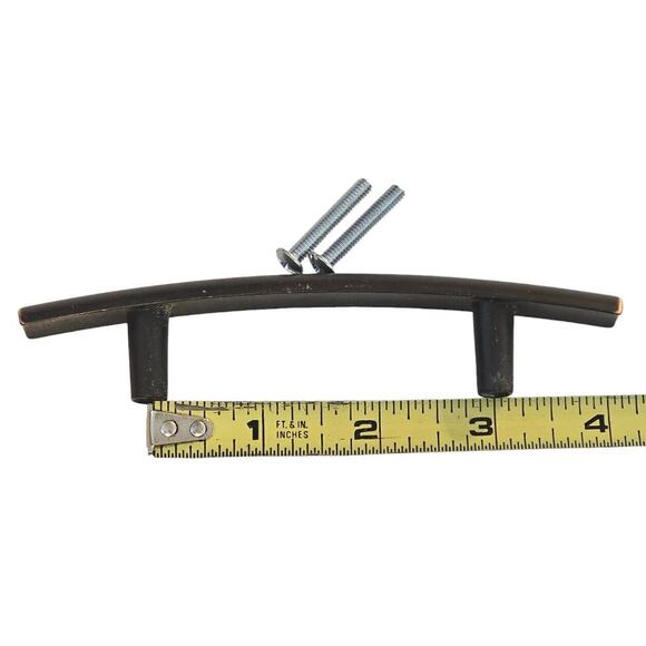 Cabinet Pull Bronze Copper Arched Drawer Knob Blackened P22667C-VB 3" Handle - Picture 6 of 6